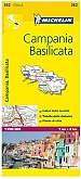 Wegenkaart - Landkaart 362 Campania Basilicata - Michelin Local