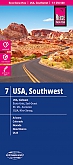 Wegenkaart - Landkaart 7 USA Zuidwest USA - World Mapping Project (Reise Know-How)