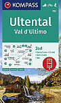 Wandelkaart 052 Ultental Val d' Ultimo Kompass