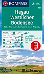 Wandelkaart 783 Hegau, Westlicher Bodensee Kompass