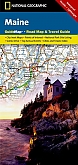 Wegenkaart - Landkaart Maine - State GuideMap National Geographic