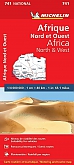 Wegenkaart - Landkaart 741 Noordwest Afrika - Michelin National