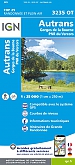 Topografische Wandelkaart van Frankrijk 3235OT - Autrans-Gorges de la Bourne / PNR du Vercors