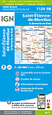 Topografische Wandelkaart van Frankrijk 1124SB - St-Etienne-de-Montluc / la Bernerie-en-Retz