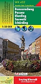 Wandelkaart WK432 Donauradweg - Passau - Eferding - Sauwald - Freytag & Berndt