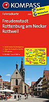 Fietskaart 3109 Freudenstadt, Rottenburg am Neckar, Rottweil Kompass