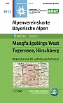 Wandelkaart BY 13 Mangfallgebirge West, Tegernsee, Hirschberg | Alpenvereinskarte