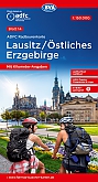 Fietskaart 14 Lausitz, Östliches Erzgebirge | ADFC Radtourenkarte - BVA Bielefelder Verlag