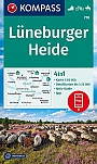 Wandelkaart 718 Lüneburger Heide Kompass