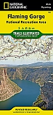 Wandelkaart 704 Flaming Gorge (Utah) - Trails Illustrated Map / National Park Maps National Geographic