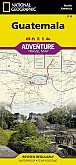 Wegenkaart - Landkaart Guatemala - Adventure Map National Geographic