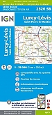 Topografische Wandelkaart van Frankrijk 2526SB - Lurcy-Lévis / St-Pierre-le-Moûtier