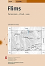 Topografische Wandelkaart Zwitserland 1194 Flims Panixerpass - Vorab - Laax - Landeskarte der Schweiz