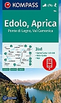 Wandelkaart 94 Edolo Aprica Ponte di Legno, Val Camonica Kompass