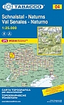 Wandelkaart 04 Schnalstal Val Senales & Naturns Tabacco