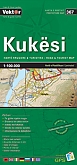 Wegenkaart - Landkaart Kukësi | Vektor Editions