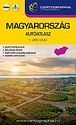 Wegenatlas Hongarije Magyarorszag A5 formaat met spiraalbinding Cartographia