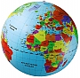 Opblaasbare wereldbol Wereld globe 50cm | Caly Toys