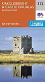 Topografische Wandelkaart 312 Kirkcudbright / Castle Douglas Gatehouse of Fleet - Explorer Map