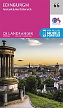 Topografische Wandelkaart 66 Edinburgh - Landranger Map