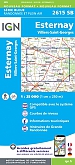 Topografische Wandelkaart van Frankrijk 2615SB - Esternay Villiers-St-Georges