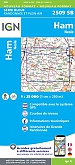 Topografische Wandelkaart van Frankrijk 2509SB - Ham Nesle