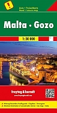 Wegenkaart - Landkaart Malta & Gozo - Freytag & Berndt