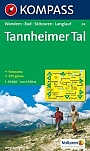 Wandelkaart 04 Tannheimer Tal Kompass