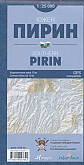 Wandelkaart Zuidelijk Pirin gebergte Southern Pirin | Iskartour