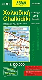 Wegenkaart - Fietskaart 184 Chalkidiki - Orama Maps