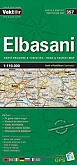 Wegenkaart - Landkaart Elbasani | Vektor Editions