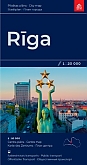 Stadsplattegrond Riga City Plan | Jana Jeta