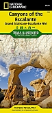 Wandelkaart 710 Canyons of the Escalante (Utah) - Trails Illustrated Map / National Park Maps National Geographic