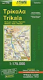 Wegenkaart - Fietskaart 174 Trikala - Orama Maps