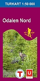 Topografische Wandelkaart Noorwegen 2694 Odalen Nord - Nordeca Turkart