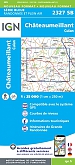 Topografische Wandelkaart van Frankrijk 2327SB - Chateaumeillant Culan