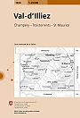 Topografische Wandelkaart Zwitserland 1304 Val-d'Illiez Champéry - Troistorrents - St-Maurice - Landeskarte der Schweiz