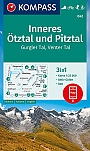 Wandelkaart 042 Inneres Otztal und Pitztal | Kompass