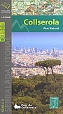 Wandelkaart Serra de Collserola - Editorial Alpina