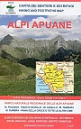 Wandelkaart Alpi Apuane 101-102  Carta Dei Sentieri E Rifugi Multigraphic