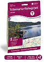 Topografische Wandelkaart Noorwegen 2824 Trillemarka-Rollagsfjell - Nordeca Turkart
