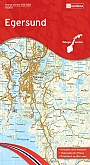 Topografische Wandelkaart Noorwegen 10004 Egersund - Nordeca Norge