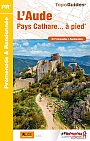 Wandelgids D011 Pyreneeën L'Aude Pays Cathare... À Pied | FFRP Topoguides