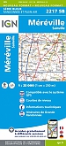 Topografische Wandelkaart van Frankrijk 2217SB  - Méréville / Sainville