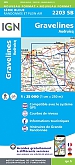 Topografische Wandelkaart van Frankrijk 2203SB - Gravelines / Audruicq