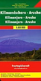 Wegenkaart - Landkaart Kilimanjaro en Arusha - Freytag & Berndt