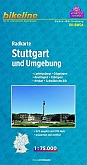 Fietskaart Stuttgart Und Umgebung (RK-BW04) Bikeline Esterbauer