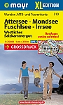 Wandelkaart 510 Attersee, Mondsee, Fuschlsee, Irrsee | Mayr