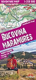 Wandelkaart Wegenkaart Bucovina / Maramures / Munti Rodnei  | Terraquest Maps