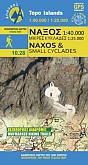 Wandelkaart Fietskaart 10.28 Naxos Anavasi